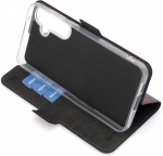 Wave BookCase Hoesje, Samsung Galaxy A55 5G, Sangria rokerig Wave BookCase Hoesje, Samsung Galaxy A55 5G, Sangria rokerig