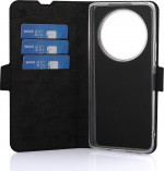 Wave BookCase beschermhoes, Honor Magic6 Lite, zwart