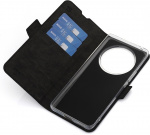 Wave BookCase beschermhoes, Honor Magic6 Lite, zwart