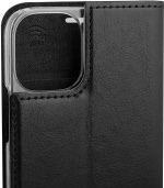 Wave BookCase beschermhoes, iPhone 12 mini, zwart Wave BookCase beschermhoes, iPhone 12 mini, zwart