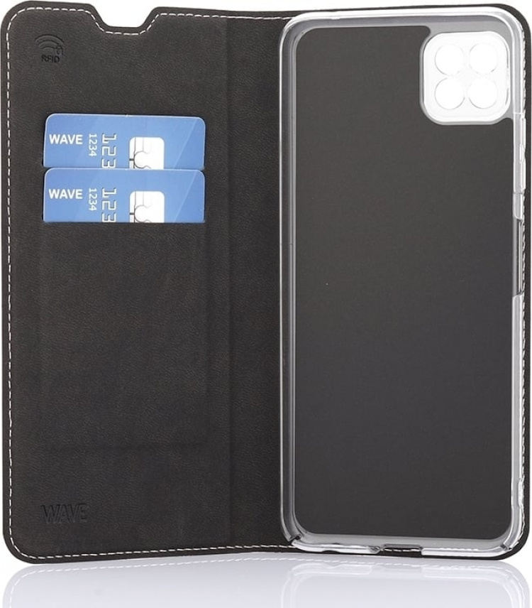 Wave BookCase beschermhoes, Samsung Galaxy A22 5G, roségoud