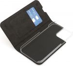 Wave BookCase beschermhoes, iPhone 13 Pro Max, zwart