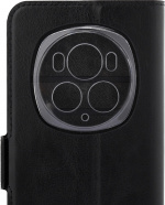 Wave BookCase beschermhoes, Honor Magic6 Pro 5G, zwart Wave BookCase beschermhoes, Honor Magic6 Pro 5G, zwart