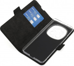 Wave BookCase beschermhoes, Honor Magic6 Pro 5G, zwart Wave BookCase beschermhoes, Honor Magic6 Pro 5G, zwart