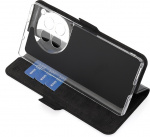 Wave BookCase beschermhoes, OnePlus 12R, zwart