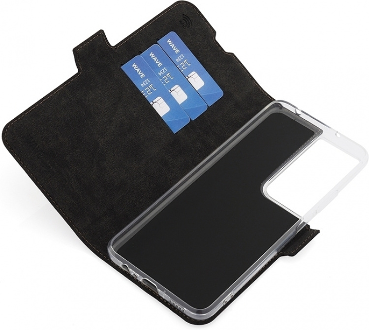 Wave BookCase beschermhoes, Honor X7b, taupe Wave BookCase beschermhoes, Honor X7b, taupe