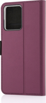 Wave BookCase beschermhoesje, HMD Pulse Pro, Smoky Sangria