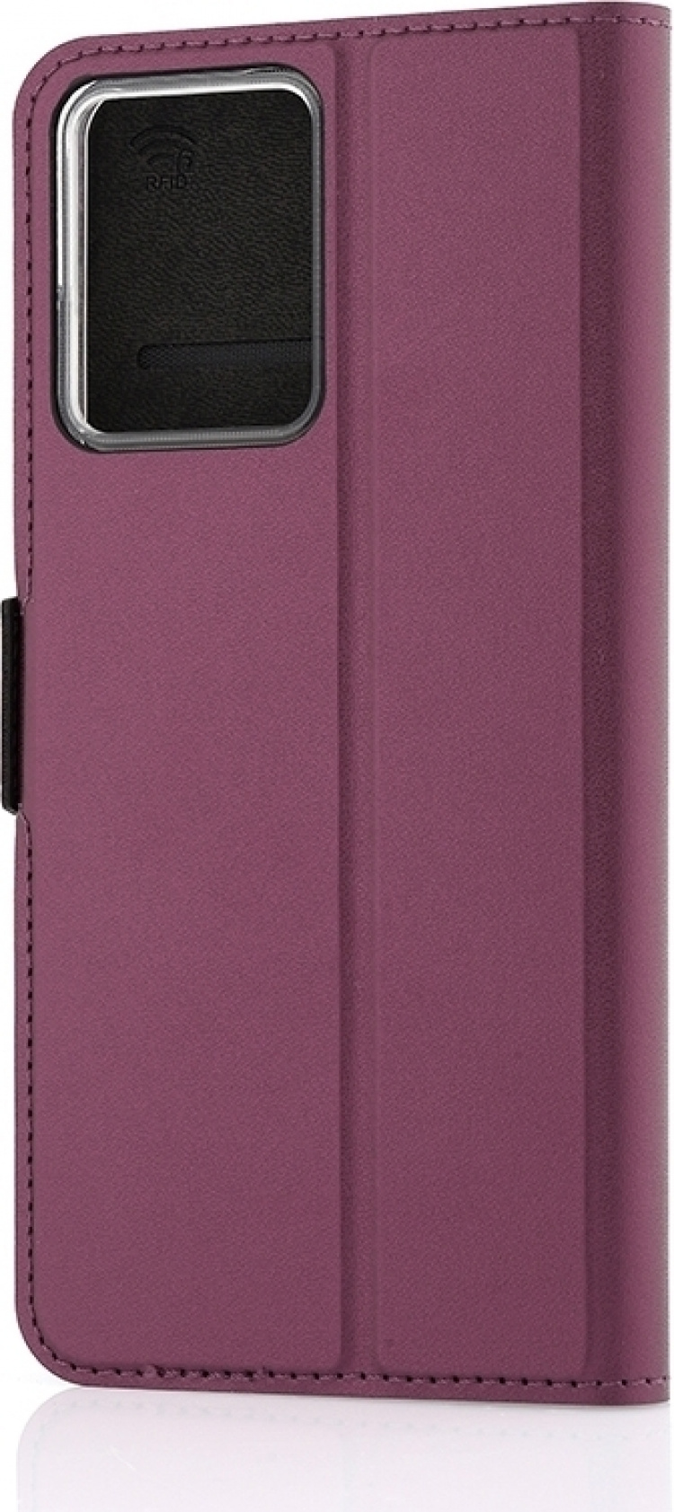 Wave BookCase beschermhoesje, HMD Pulse Pro, Smoky Sangria