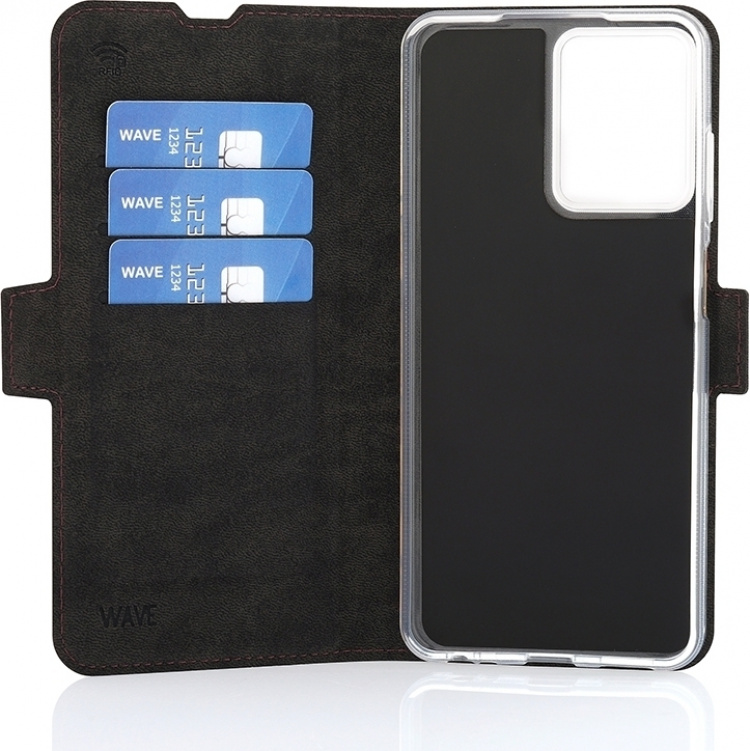 Wave BookCase beschermhoesje, HMD Pulse Pro, Smoky Sangria