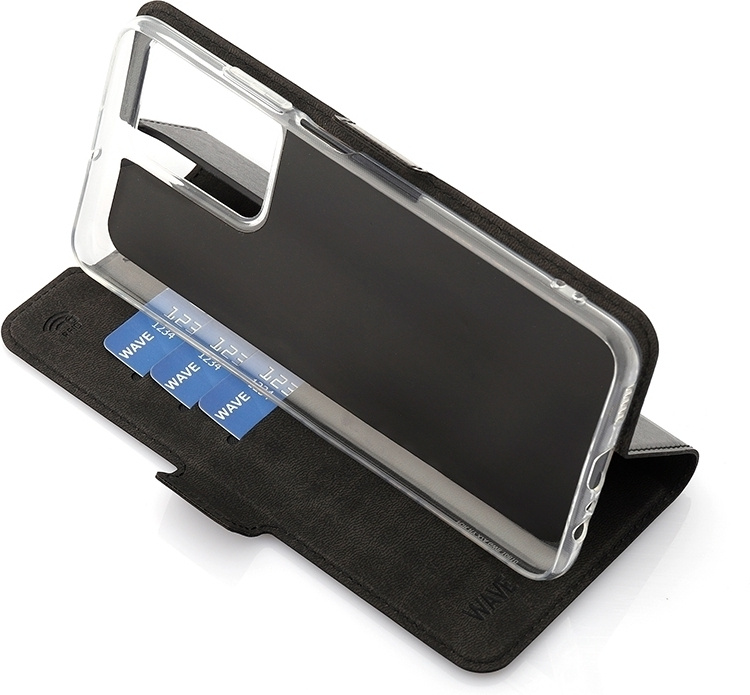 Wave BookCase beschermhoes, Honor X7a, zwart