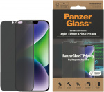 PanzerGlass Privacy-schermbeschermer, iPhone 14 Plus / 13 Pro Max, zwarte rand PanzerGlass Privacy-schermbeschermer, iPhone 14 Plus / 13 Pro Max, zwarte rand