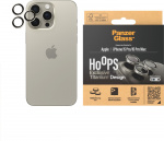 PanzerGlass Hoops cameralens cover, iPhone 15 Pro / 15 Pro Max, titanium