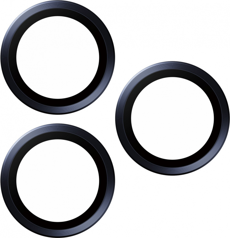 PanzerGlass Hoops cameralens cover, iPhone 15 Pro / 15 Pro Max, blauw titanium PanzerGlass Hoops cameralens cover, iPhone 15 Pro / 15 Pro Max, blauw titanium