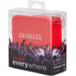 AIWA Bluetooth-högtalare Röd