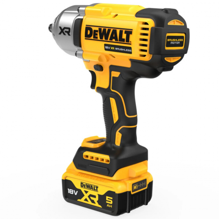 DeWALT 18V XR DCF900P2T-QW 1/2 nutrunner 2x5Ah
