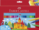 Faber-Castell Viltstift Kasteelverpakking van 50 in kartonnen doos (554204)