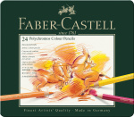 Faber-Castell Polychromos kleurpotlood, blik van 24 (110024)