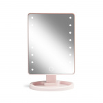 Gillian Jones Hollywoodspiegel met Touch, LED-verlichting en USB-C - Rosa Gillian Jones Hollywoodspiegel met Touch, LED-verlichting en USB-C - Rosa