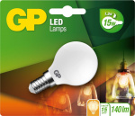 GP LED Lamp Filament Frozen Mini Globe, E14, 1.2W (15W), 136lm