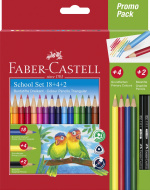 Faber-Castell Driekleurenpotloden Promopakket 18+4+2 (201597)
