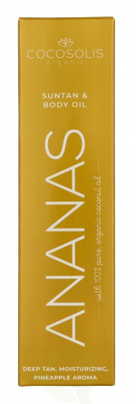 Cocosolis Cosmetics Cocosolis Ananas Suntan & Body Oil 110 ml