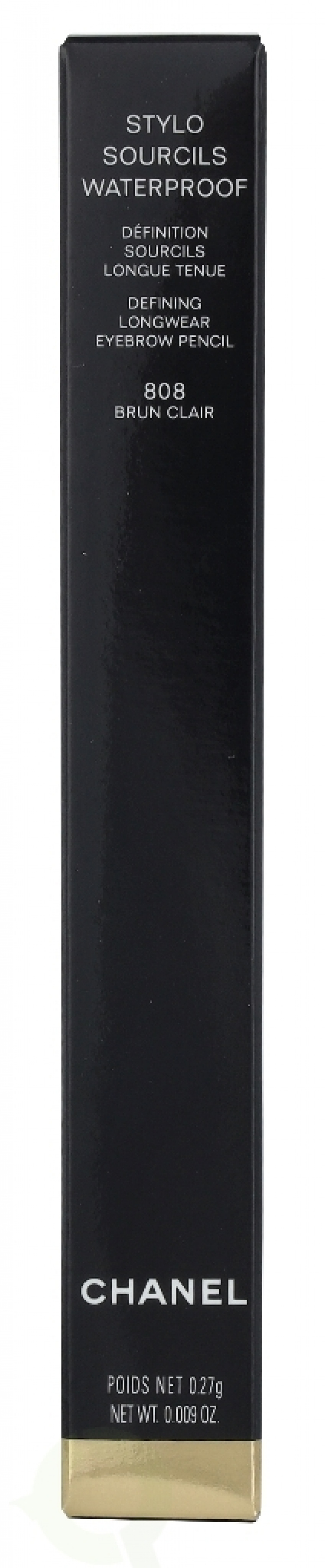 Chanel Stylo Sourcils Waterproof Eyebrow Pencil 0.27 g #808 Brun Clair