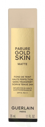 Guerlain Parure Gold Skin Matte Foundation 35 ml #1W Warm/Dore