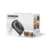 MELISSA Handmixer met turbo 300 Watt Zwart MELISSA Handmixer met turbo 300 Watt Zwart