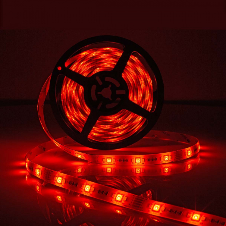 Nedis SmartLife LED Strip | Koel Wit / RGB / Warm Wit | SMD | 5.00 m | IP21 | 2700 - 6500 K | 960 lm | Android™ / IOS Nedis SmartLife LED Strip | Koel Wit / RGB / Warm Wit | SMD | 5.00 m | IP21 | 2700 - 6500 K | 960 lm | Android™ / IOS