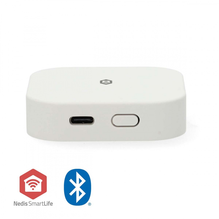 Nedis SmartLife Gateway | Bluetooth® / Zigbee 3.0 | 50 Apparaten | USB Gevoed | Android™ / IOS | Wit