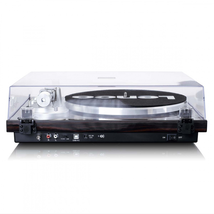 Lenco Platenspeler met Bluetooth® transmissie Donkerbruin - KOOPJE