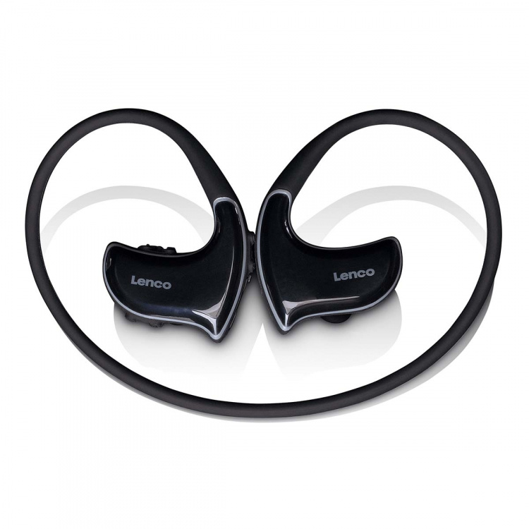 Lenco Spatwaterdichte Sport Bluetooth® hoofdtelefoon en MP3-speler in-1