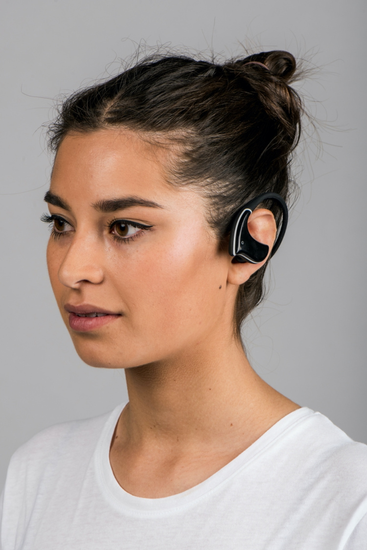 Lenco Spatwaterdichte Sport Bluetooth® hoofdtelefoon en MP3-speler in-1