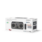 Lenco Stereo DAB+ FM-radio met Bluetooth® Zwart