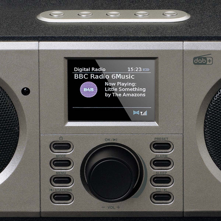 Lenco Stereo DAB+ FM-radio met Bluetooth® Zwart