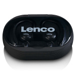 Lenco Sport IPX5 TWS Bluetooth®-oortelefoon Zwart