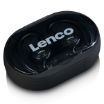 Lenco Sport IPX5 TWS Bluetooth®-oortelefoon Zwart
