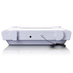 Lenco Keukenklokradio met CD Bluetooth® en afstandsbediening Wit