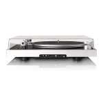 Lenco Platenspeler met zichtbare snaaraandrijving, geborsteld aluminium frame en Ortofon 2M RED cassette Zwart Lenco Platenspeler met zichtbare snaaraandrijving, geborsteld aluminium frame en Ortofon 2M RED cassette Zwart