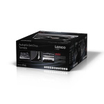 Lenco Platenspeler met zichtbare snaaraandrijving, geborsteld aluminium frame en Ortofon 2M RED cassette Zwart Lenco Platenspeler met zichtbare snaaraandrijving, geborsteld aluminium frame en Ortofon 2M RED cassette Zwart