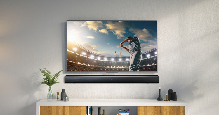 Lenco 90 cm Soundbar met 80 W RMS Bluetooth® USB Ingebouwde subwoofer en HDMI (ARC)