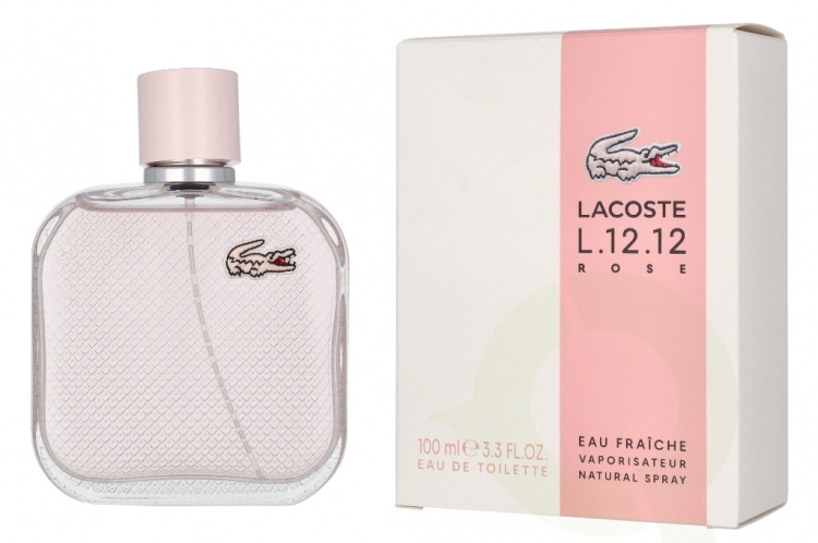 Lacoste L.12.12 Rose Eau Fraiche Edt Spray 100 ml