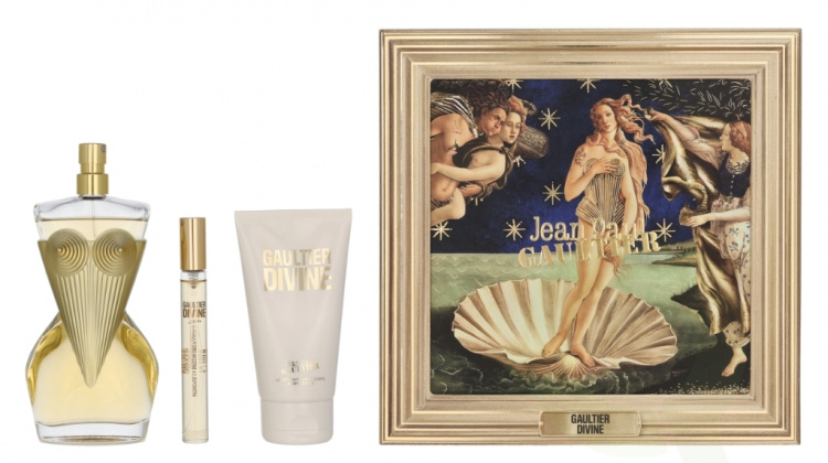 Jean Paul Gaultier Divine Giftset 185 ml Edp Spray 100ml/Body Lotion 75ml/Edp Spray 10ml