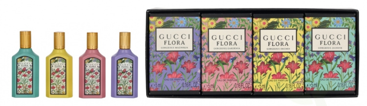 Gucci Flora Miniature Giftset 20 ml 4x5ml - Edp Spray