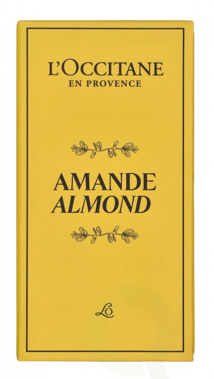 L\'Occitane The Sweet Almond Giftset 175 ml Hands & Nail Care 30ml/Shower Oil 75ml/Milk Concentrate 20ml/Delicious Soap 50g