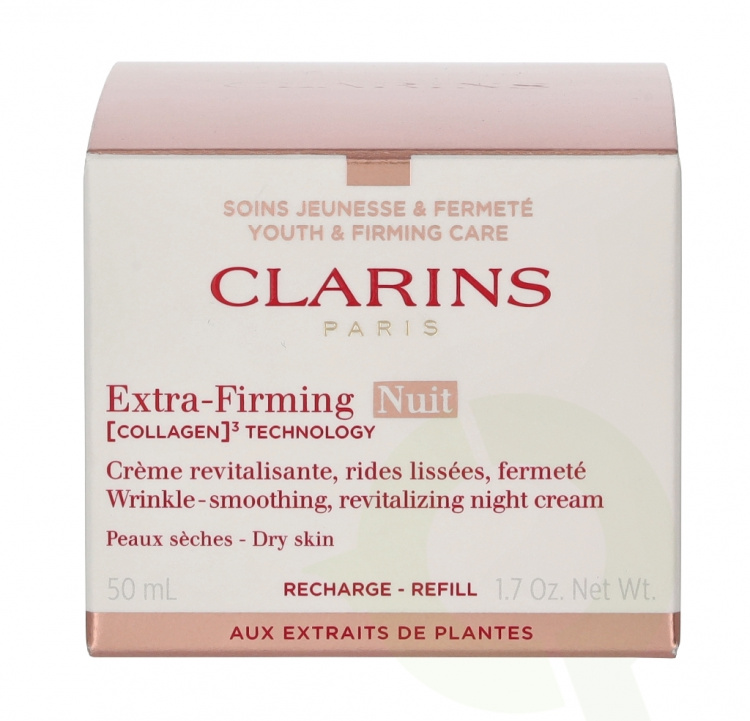 Clarins Extra Firming Night Cream Refill 50 ml For Dry Skin
