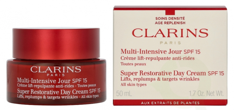 Clarins Super Restorative Day Cream SPF15 50 ml All Skin Types