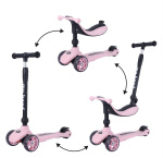 My Hood Kick\'n Ride scooter - Roze (505144)