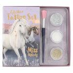 Miss Melody Glitter Tattoo Set NACHTPaarden ( 0412657 )