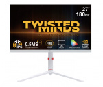 Twisted Minds Arctic Pro Series 27 FHD - 180HZ 0,5MS Fast IPS HDMI 2.1 Gaming Monitor - Wit